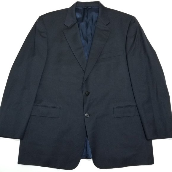 Burberry 2 Button Sport Coat - Deep Navy - KENSING